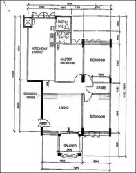 Blk 110 Eunos Vista (Bedok), HDB 4 Rooms #617728181